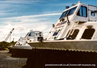 AP1-88 hovercraft with the Scandinavian company SAS